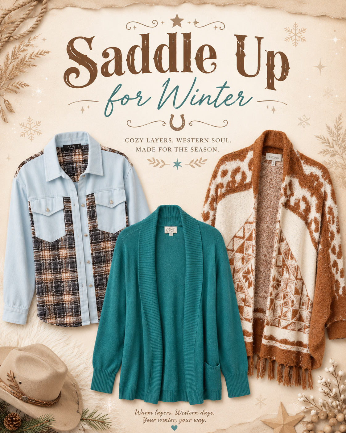 Saddle Up For Winter ❄️