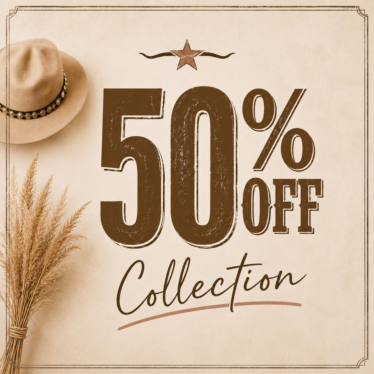 50% Off The Corral 🤎