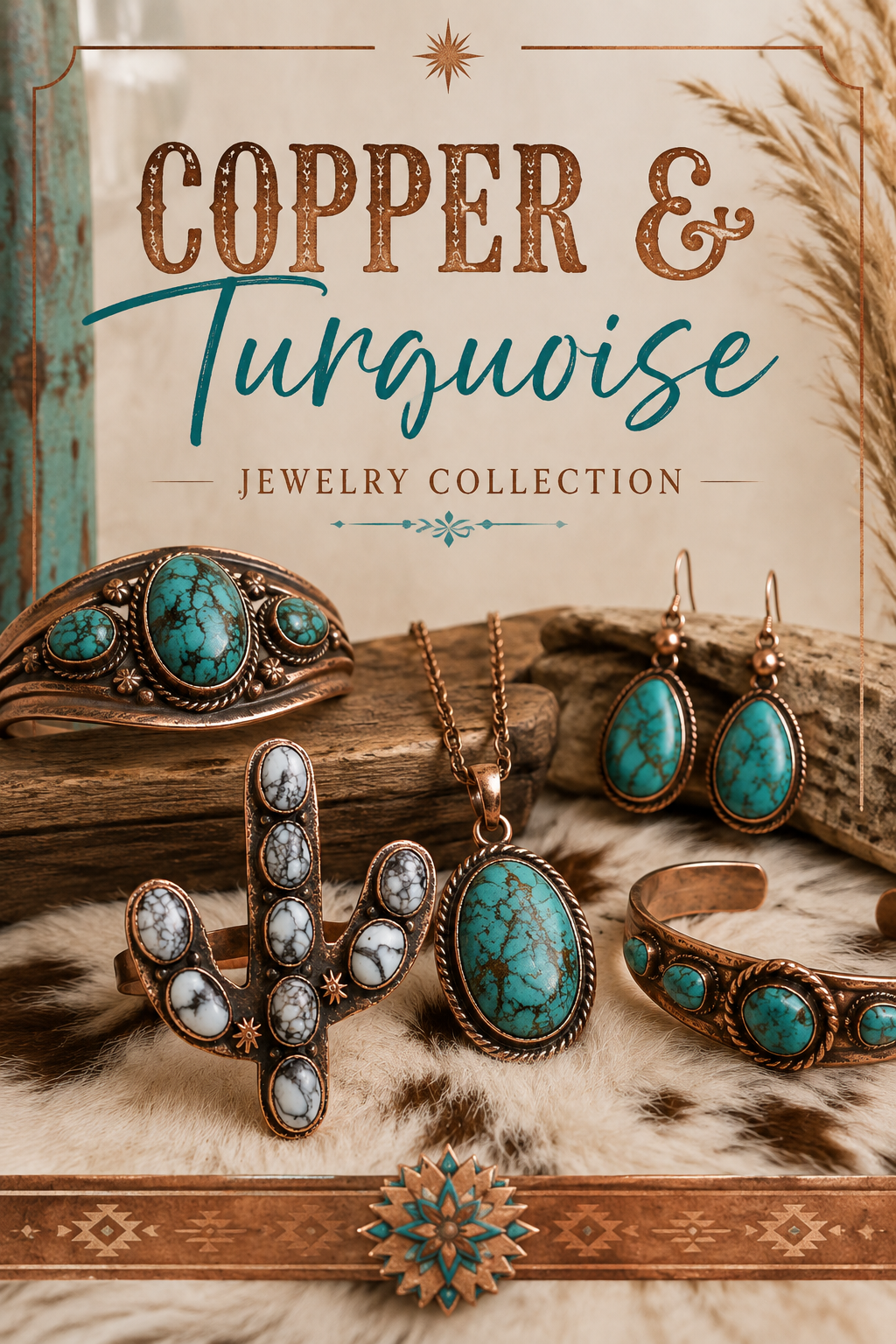 Copper & Turquoise Jewelry Collection 🤎🩵