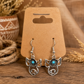 Pig Turquoise Earrings
