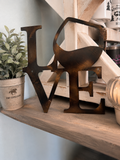 🤎 Love Wine Metal Sign 🤎