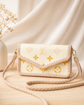 Authentic Louis Vuitton Peach Monogram Crossbody Bag
