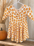 🎃 Little Pumpkin Patch Twirl Dress