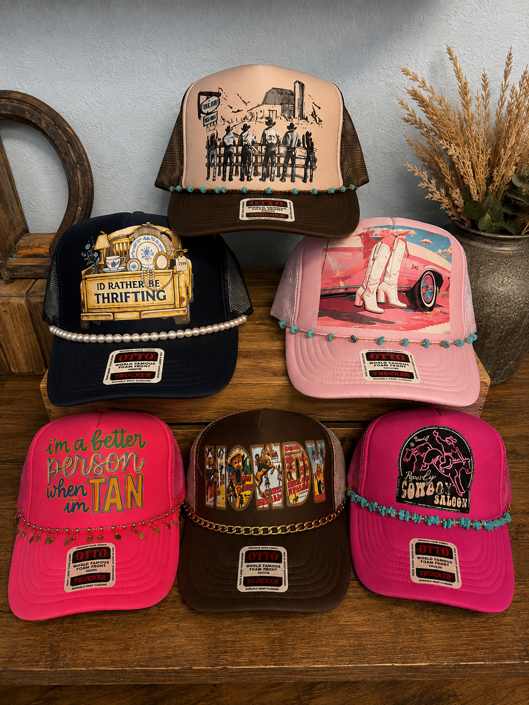 🤠 Trucker Hats with a Little Extra Personality! ✨