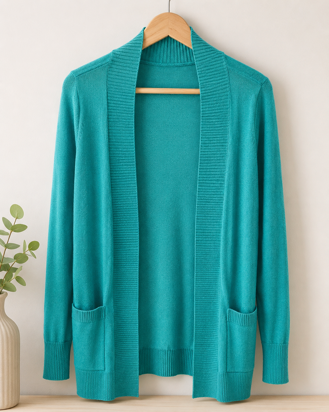 Open-Front Cardigan