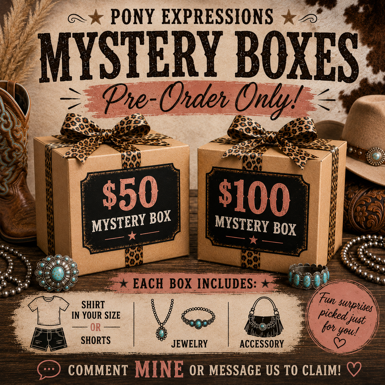 🎁✨ MYSTERY BOXES ARE HERE! ✨🎁