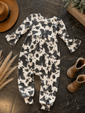 🐄 Little Moo Moo Bell Romper