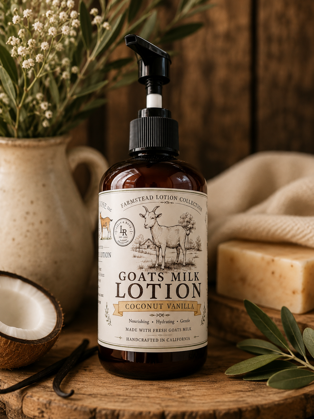 🐐🌿 Handmade Goat Milk Soap by Lilly & Rose 🌿🐐