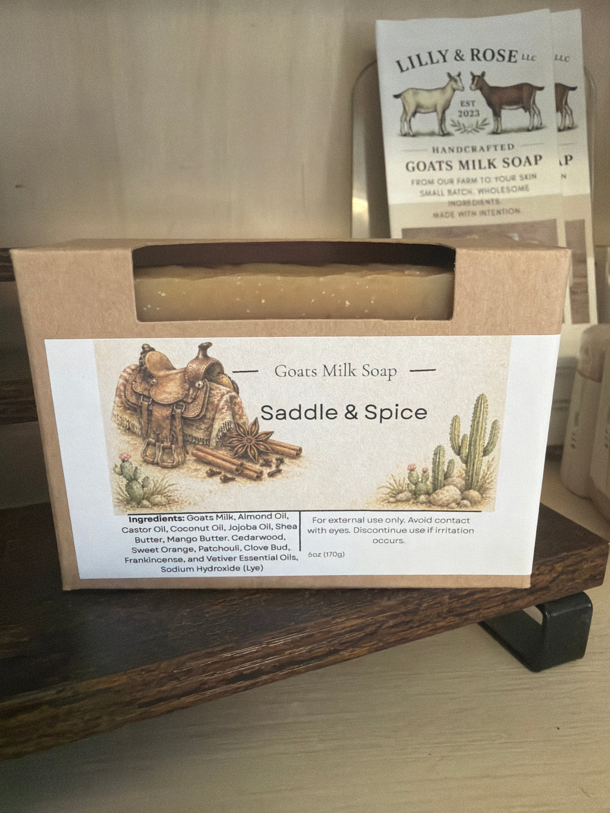 🧼 Handmade Goat Milk Soap 🐐✨