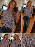 🤠 Cowboy Up Graphic Top 🤠