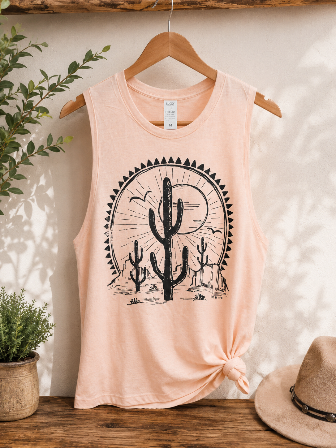 Desert Moon Cactus Tank
