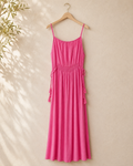 Pretty in Pink Tassel Maxi Dress