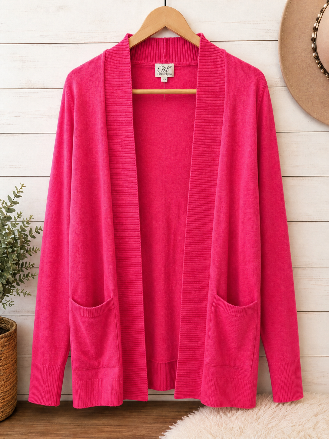 Open-Front Cardigan