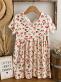 🍒 Cherry Sweetheart Twirl Dress