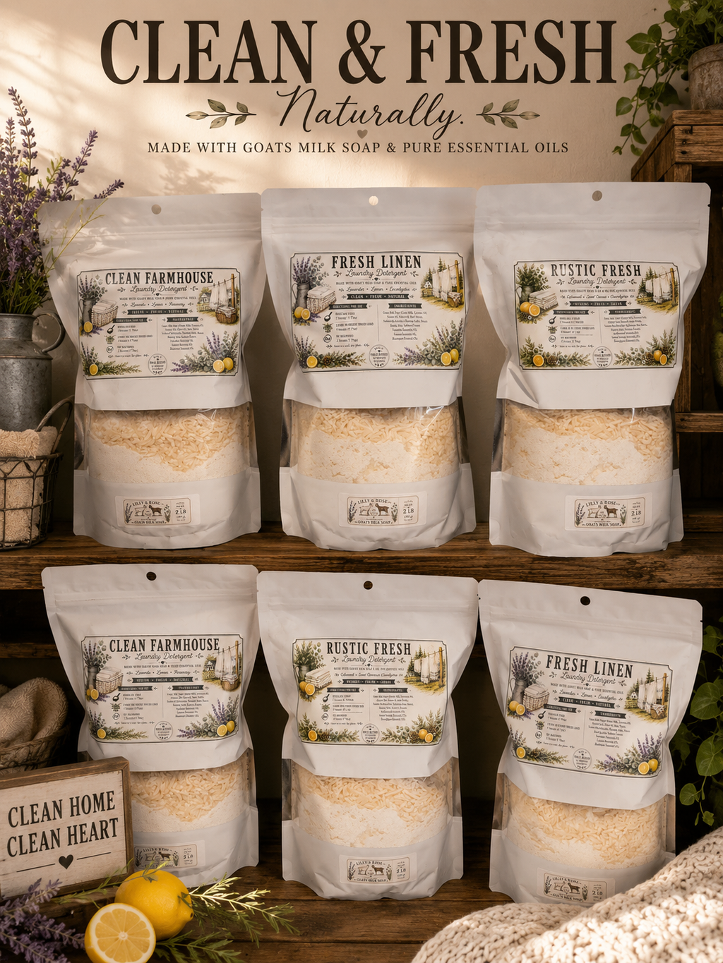 Freshen up your laundry the natural way 🌿🧺✨