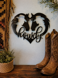 Horse Lover’s Metal Wall Sign 🐴🤎
