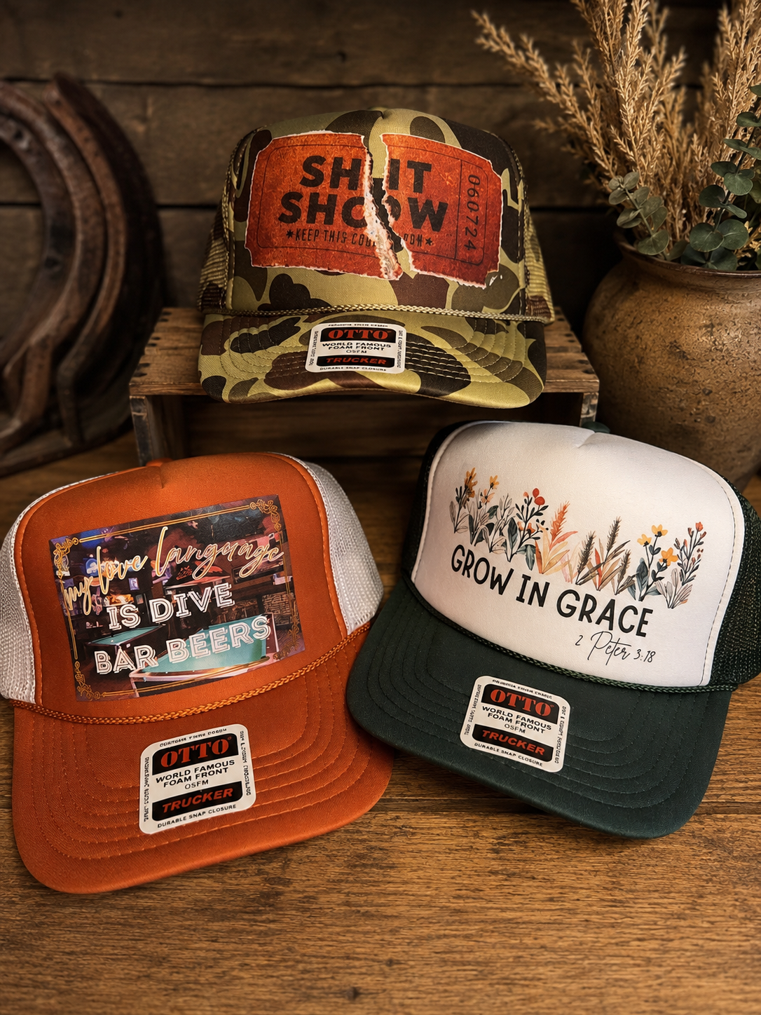 🤠 Trucker Hats! ✨
