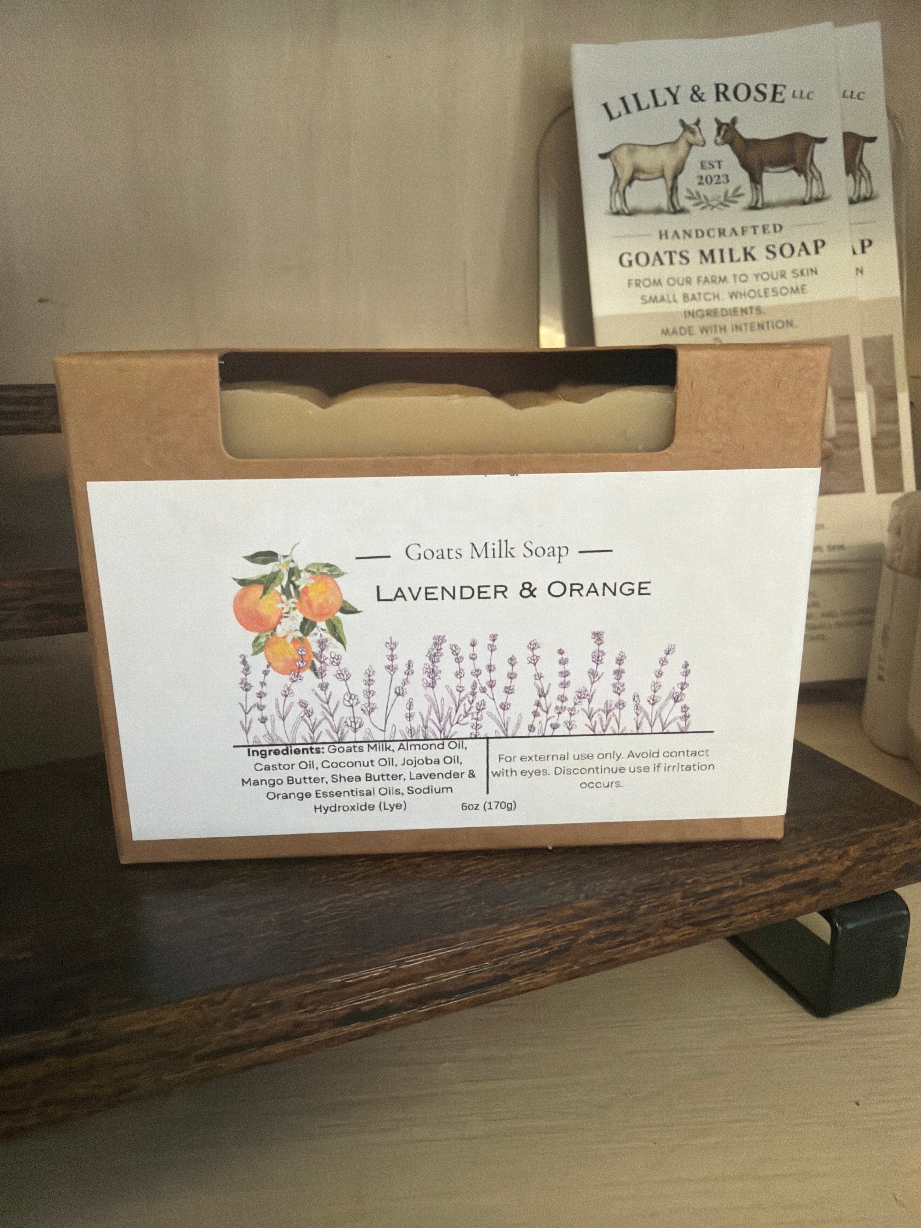 🧼 Handmade Goat Milk Soap 🐐✨