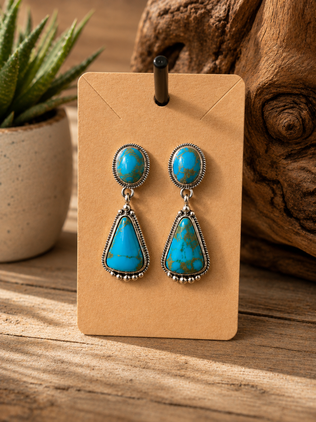 ✨ Turquoise Statement Earrings ✨