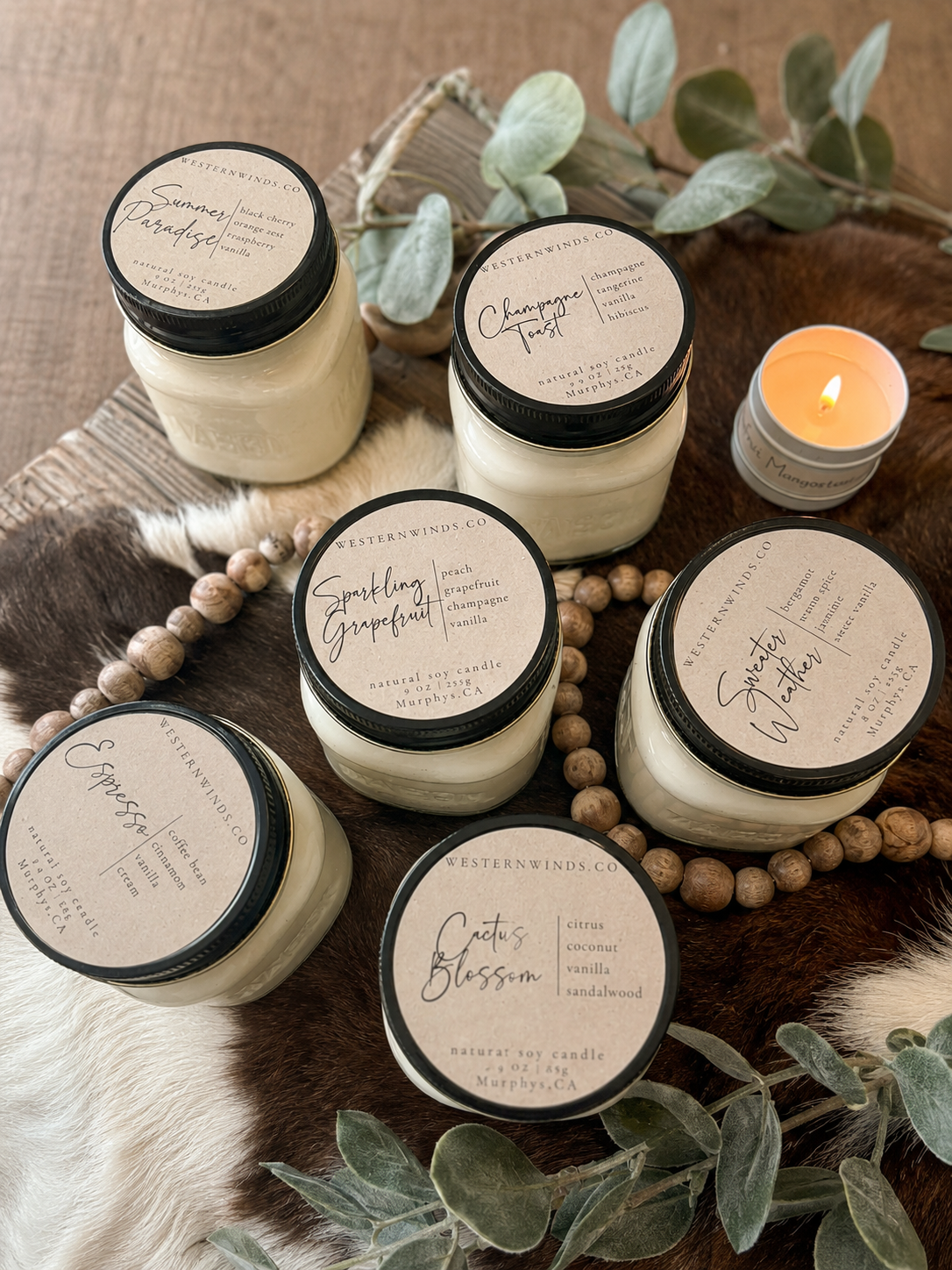 ✨ Cozy Up with WesternWinds Candles